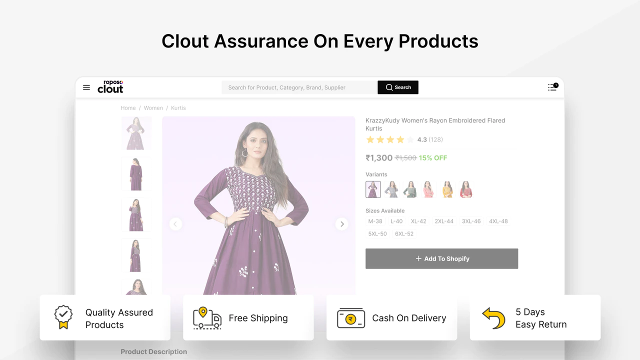 Roposo Clout Dropshipping